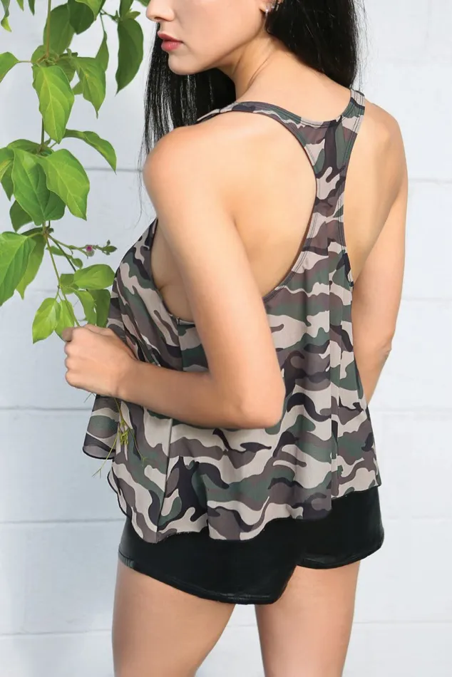 Vibrators Holiday Blowout Sale Savage Af Swing Top Forest Camo Vibrators Holiday Blowout Sale Savage Af Swing Top Forest Camo