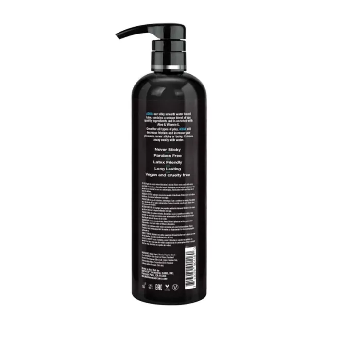 Wicked Sensual Care Vibrators Aqua Lube Water Based 16 Oz Wicked Sensual Care Vibrators Aqua Lube Water Based 16 Oz