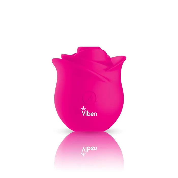 Zen Rose Hot Pink Handheld Rose Clitoral and Nipple Stimulator Viben Vibrators Zen Rose Hot Pink Handheld Rose Clitoral and Nipple Stimulator Viben Vibrators