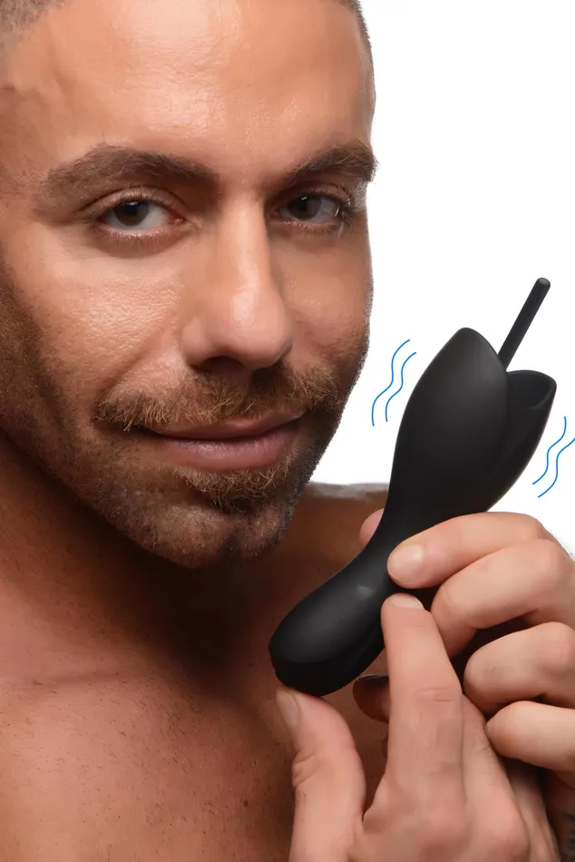 10x Vibrating Penis Head Teaser With Urethral Sounds XR Brands Male Sex Toys