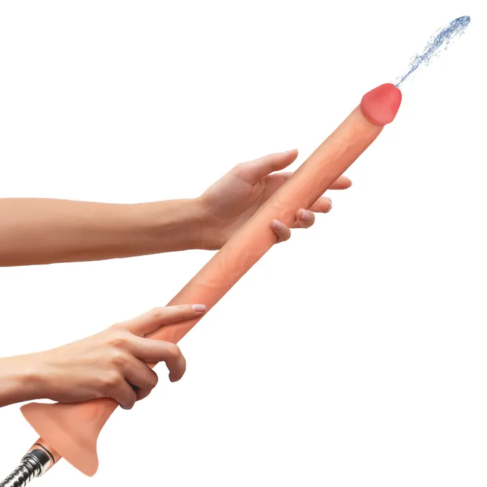 12 Slim Silicone Enema Hose XR Brands Female Sex Toys