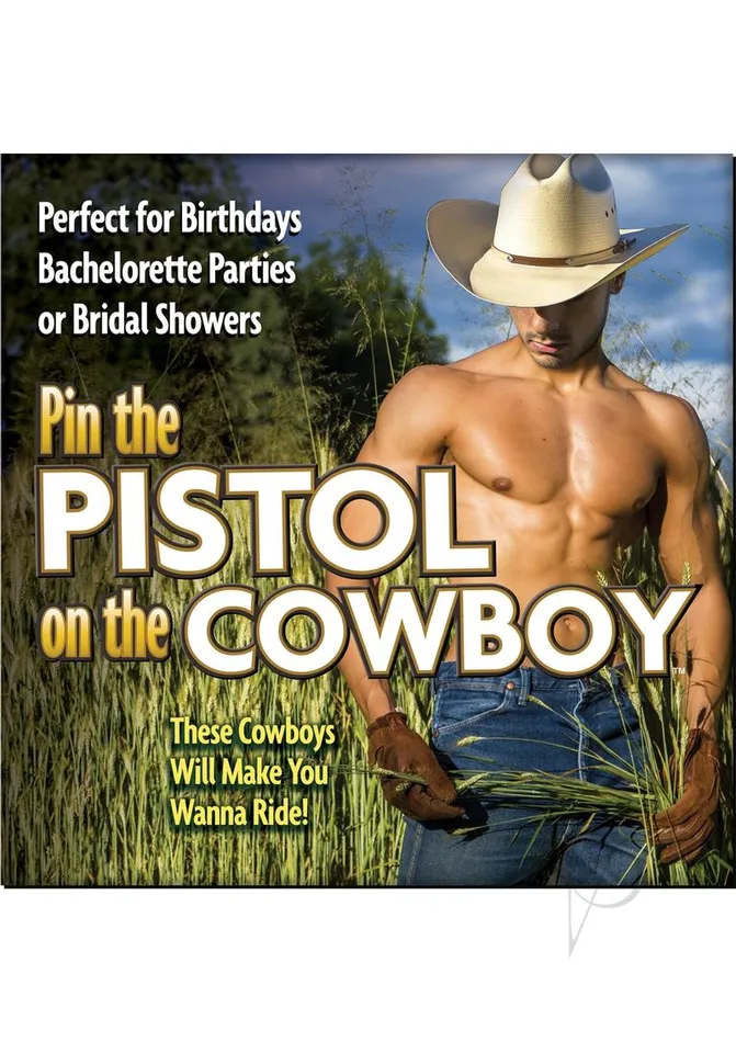 Adult Party and Games Female Sex Toys Pin The Pistol On The Cowboy