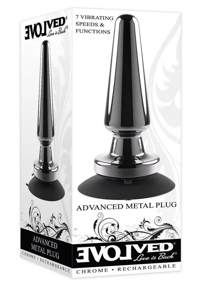 Advanced Metal Plug Black Evolved Anal