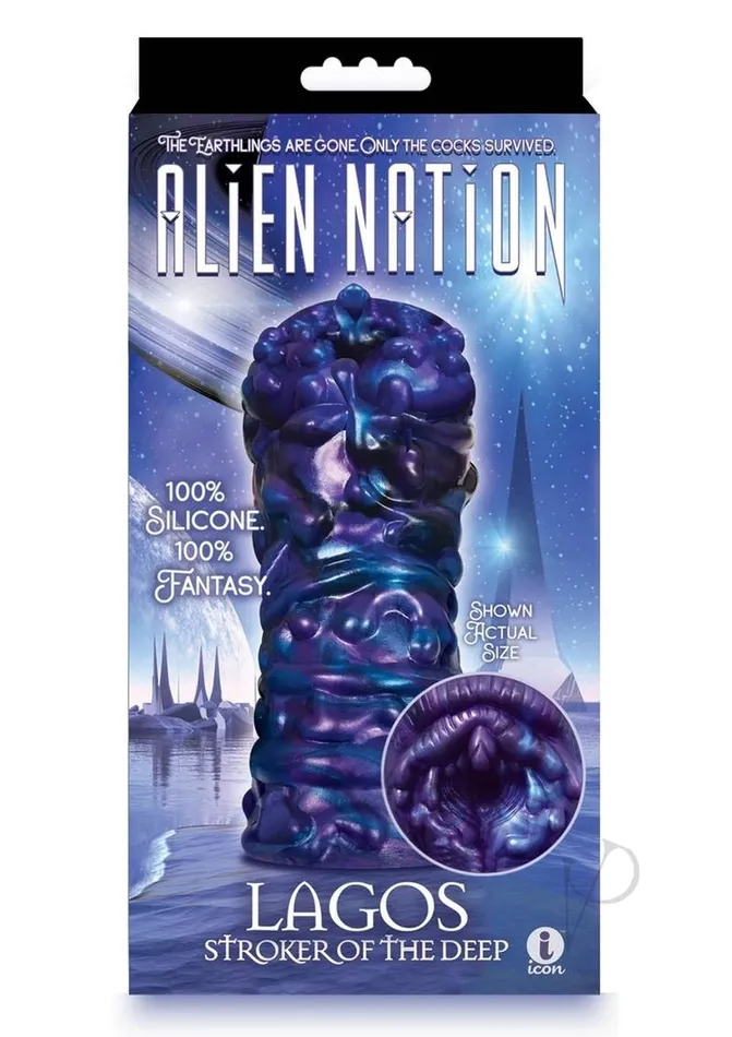 Alien Nation Male Sex Toys Alien Nation Lagos Stroker Bluprp