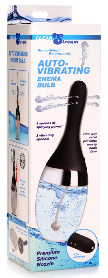Anal Autovibrating Enema Bulb XR Brands