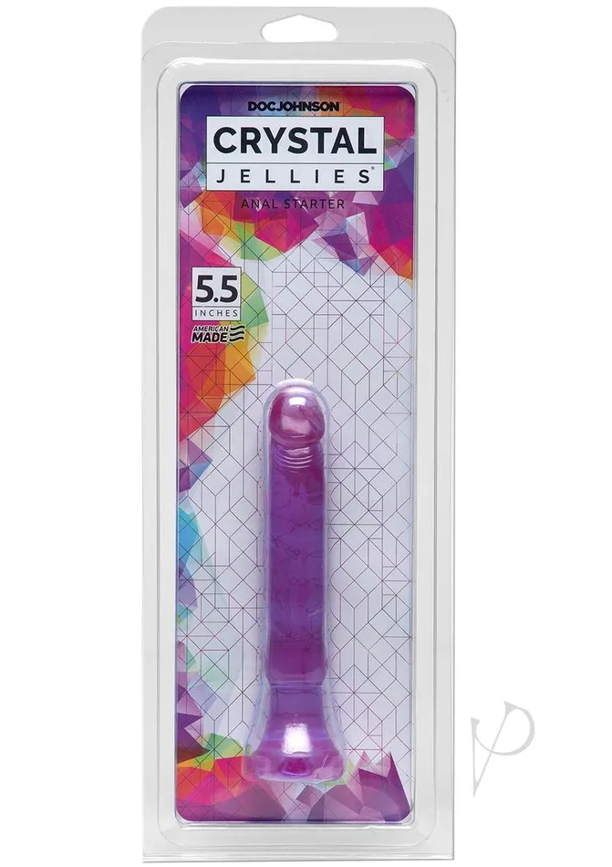 Anal Crystal Jellies Anal Starter 55 Purple Crystal Jellies