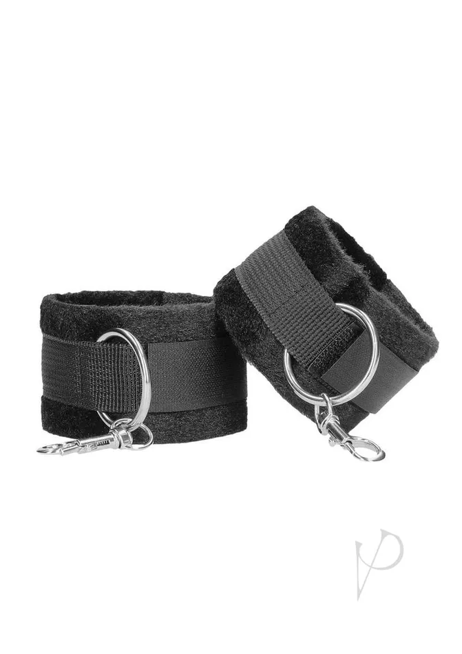 Anal Ouch Ouch Velcro Handanklecuffs Black Anal Ouch Ouch Velcro Handanklecuffs Black