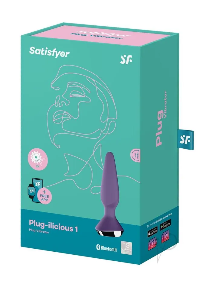 Anal Satisfyer Satisfyer Plugilicious 1 Purpledisc