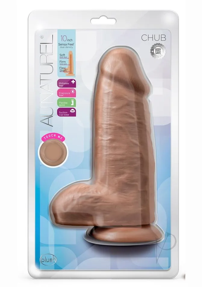 Au Natural Chub 10 Mocha Au Naturel Dildos