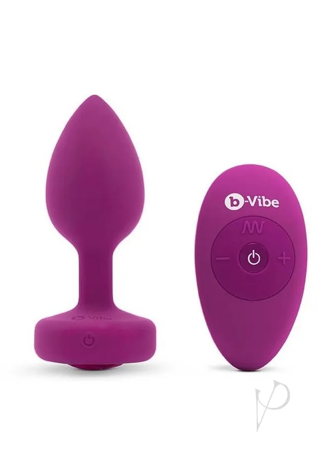 Bvibe Vibrate Jewel Plug Sm Fuchsia bVibe Anal Bvibe Vibrate Jewel Plug Sm Fuchsia bVibe Anal