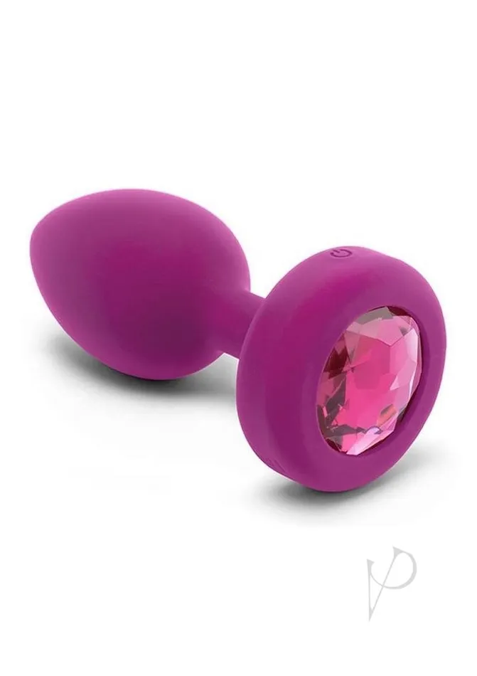 Bvibe Vibrate Jewel Plug Sm Fuchsia bVibe Anal Bvibe Vibrate Jewel Plug Sm Fuchsia bVibe Anal
