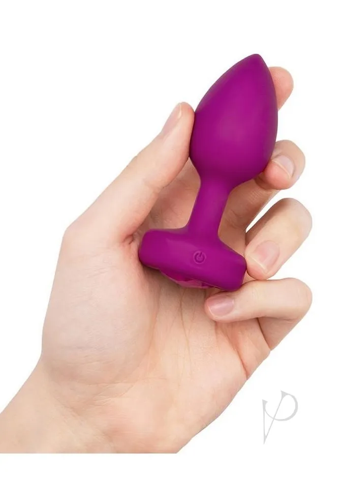 Bvibe Vibrate Jewel Plug Sm Fuchsia bVibe Anal Bvibe Vibrate Jewel Plug Sm Fuchsia bVibe Anal