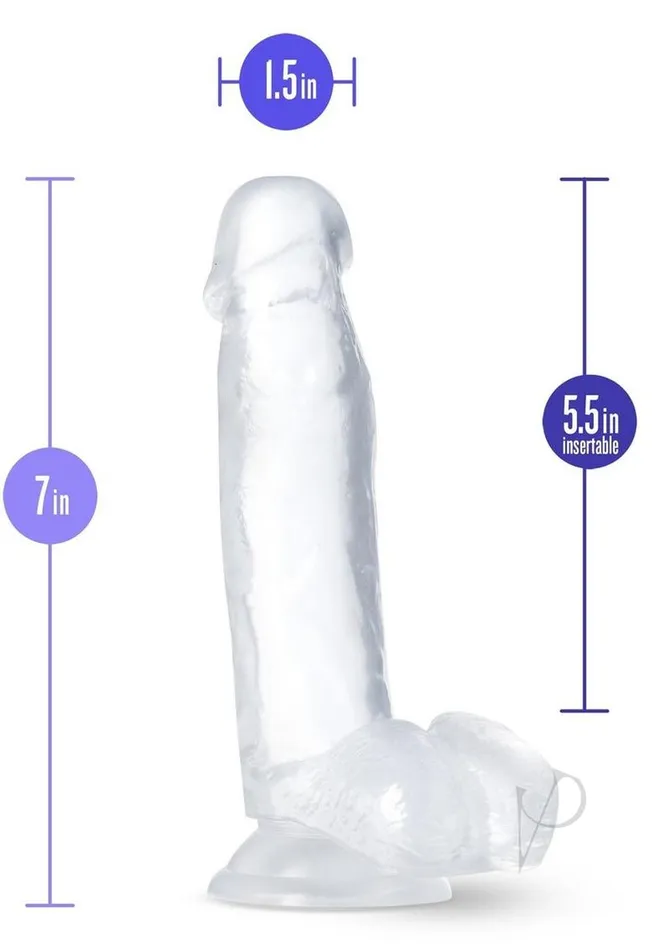 B Yours Diamond Gleam 7 Clear B Yours Dildos B Yours Diamond Gleam 7 Clear B Yours Dildos
