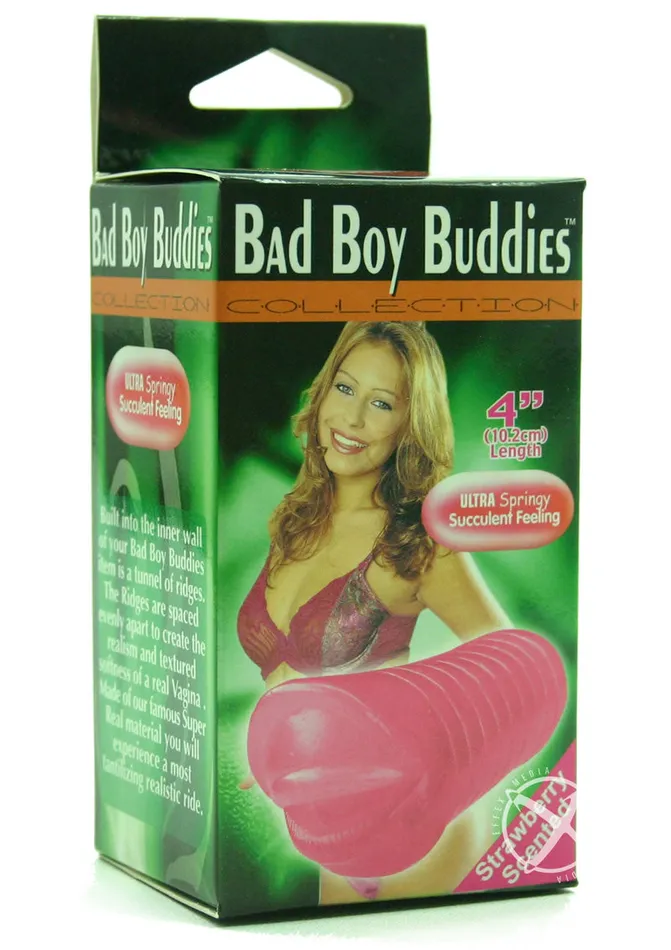 Bad Boy Vibrators Bad Boy Buddy Strawberry Lip