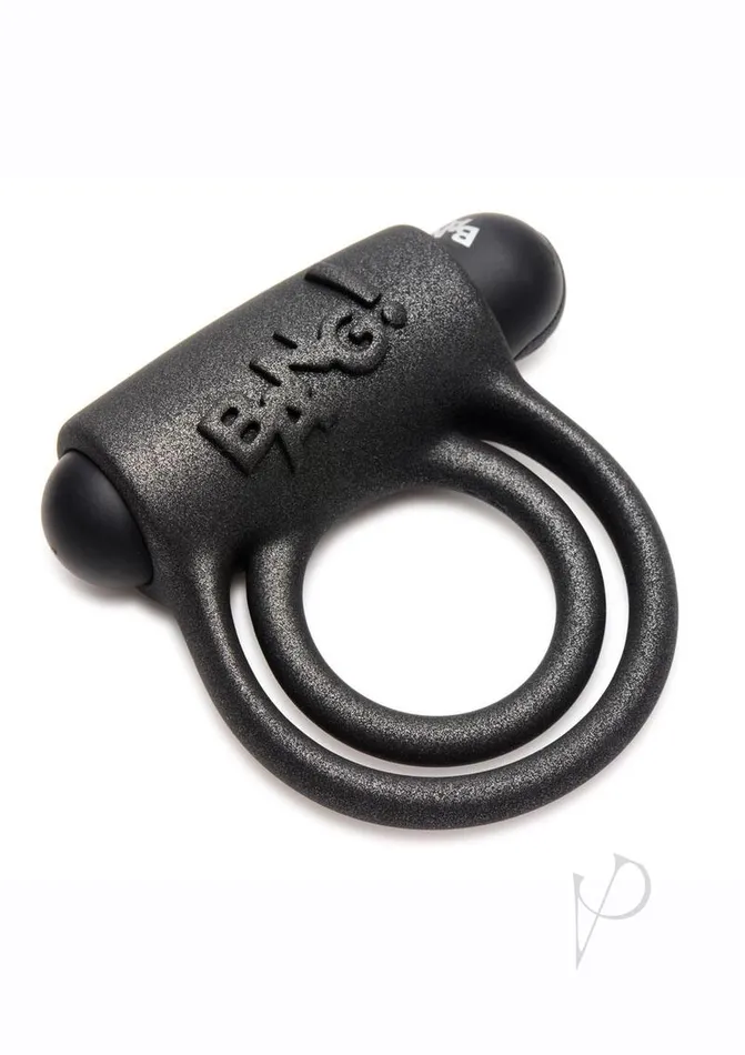 Bang 25x Silicone Cockring Wremote Blk BANG Anal