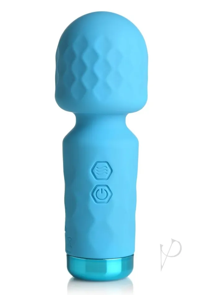 BANG Vibrators Bang 10x Mini Silicone Wand Blue