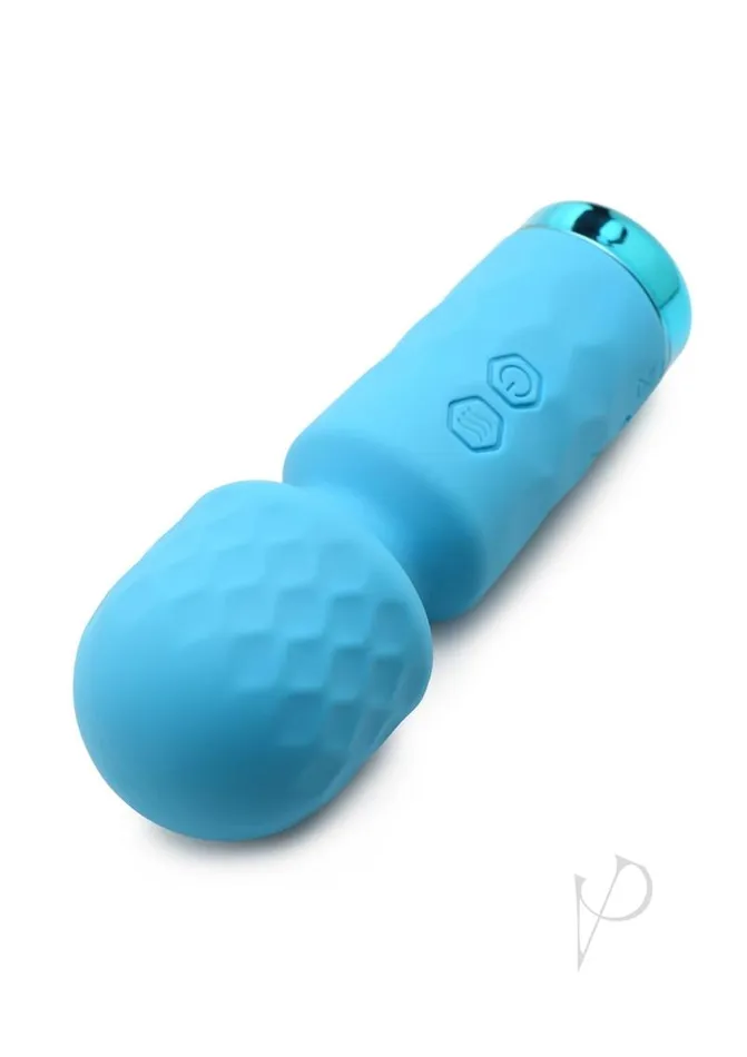 BANG Vibrators Bang 10x Mini Silicone Wand Blue