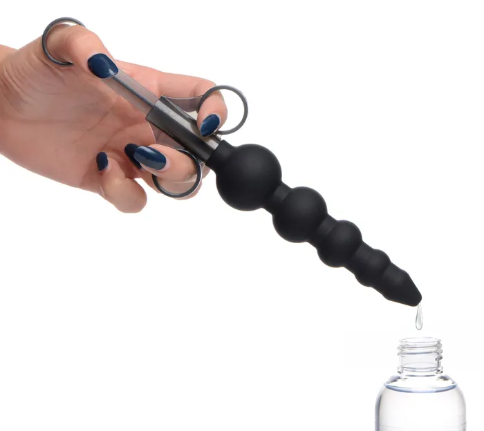 Beaded Silicone Lubricant Launcher XR Brands Anal