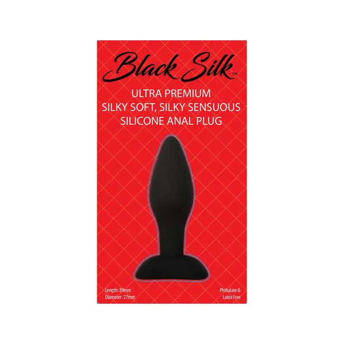 Black Silk Small Plug Castle Megastore Anal Black Silk Small Plug Castle Megastore Anal