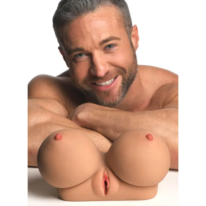 Breasts And Pussy Masturbator Curve Toys Male Sex Toys