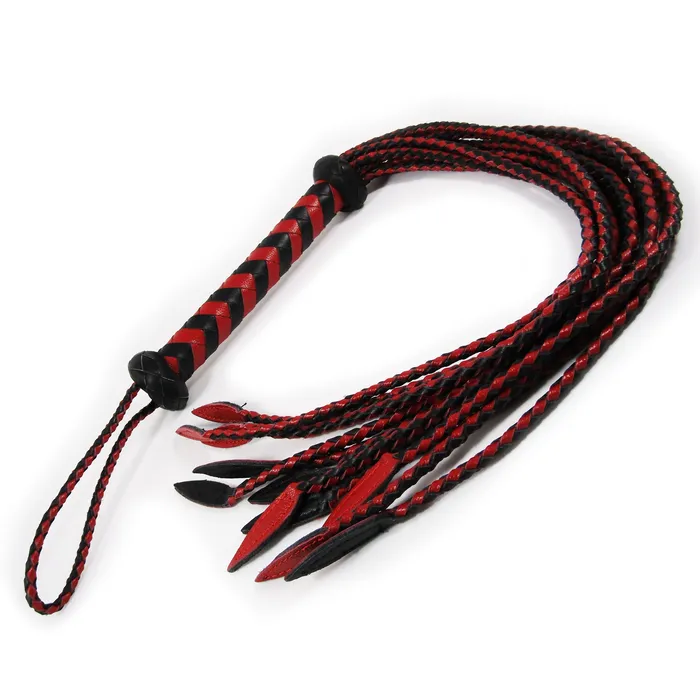 Castle Megastore Anal Fetish Pleasure Play Large Black Flogger