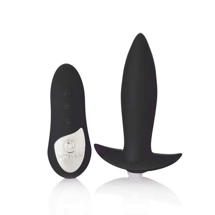 Castle Megastore Anal NU Sensuelle Remote Mini Plug Black