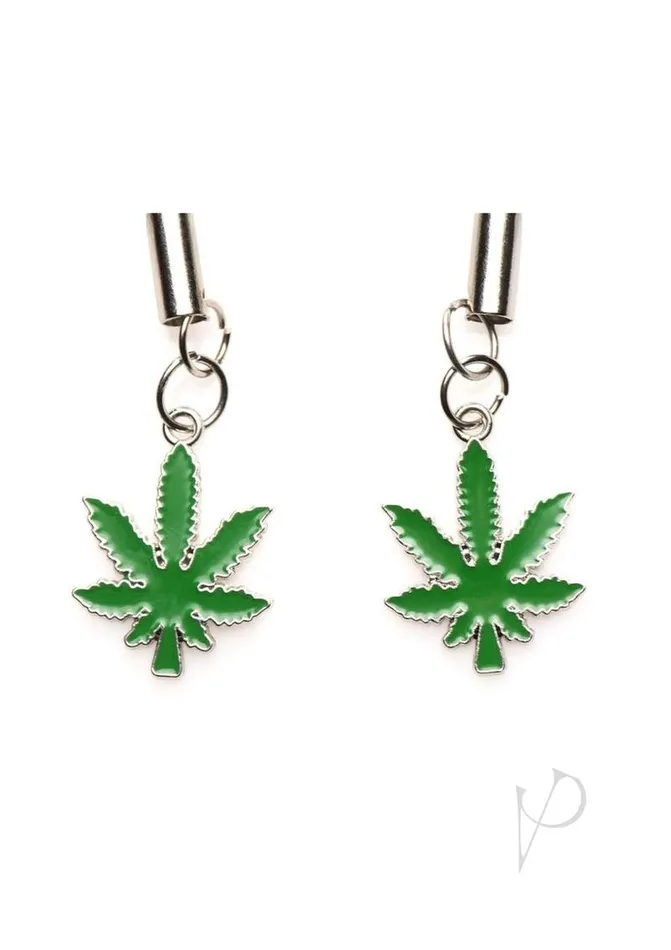 Charmed Nipple Clitoral Toys Charmed Mary Jane Nipple Clamps Green