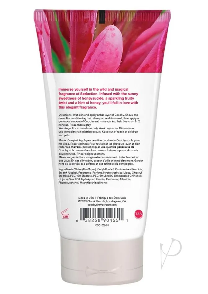 Coochy Vibrators Coochy Shave Cream Seduction 34oz Coochy Vibrators Coochy Shave Cream Seduction 34oz