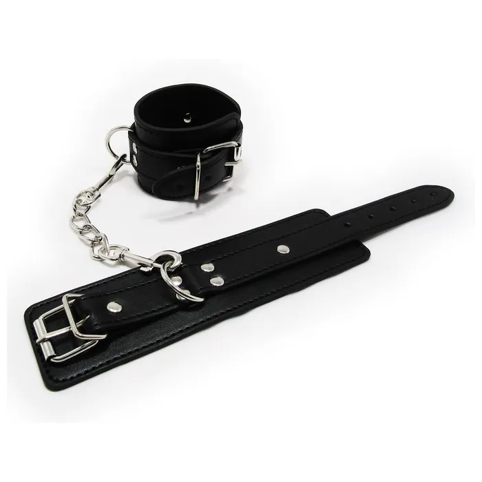 Couples Castle Megastore Fetish Pleasure Play Black Wrist Restraints