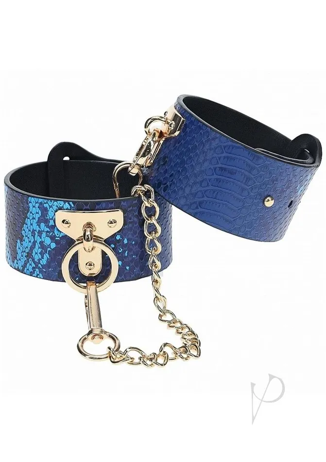 Couples Ouch Ouch Florence Coll Leg Cuffs Blue