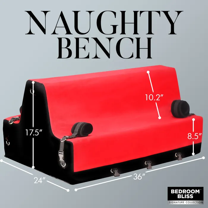 Couples XR Brands Lovers Bondage Bench