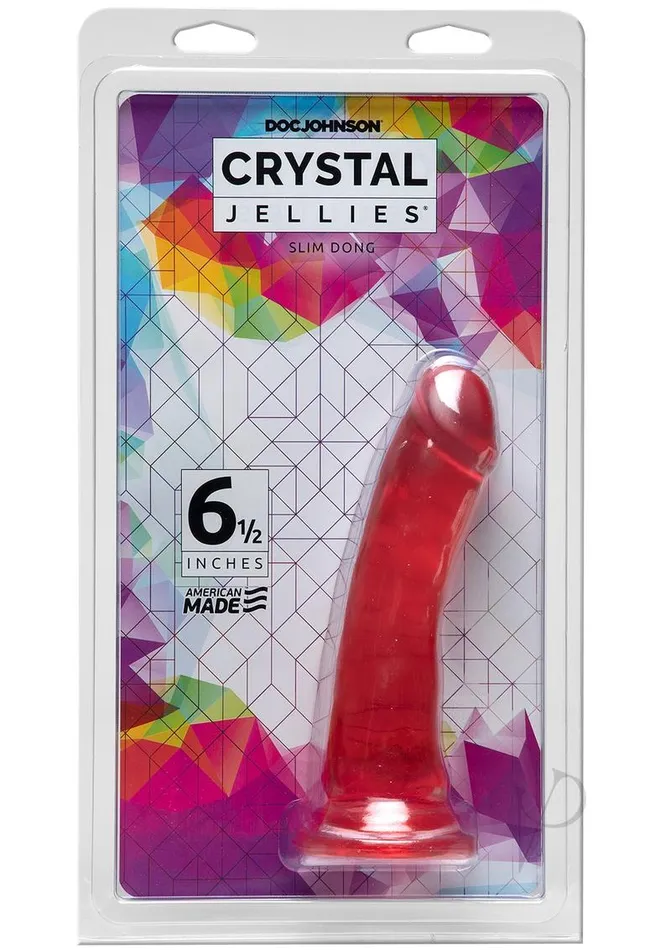Crystal Jellies Slim Dong 65 Pkdisc Crystal Jellies Dildos