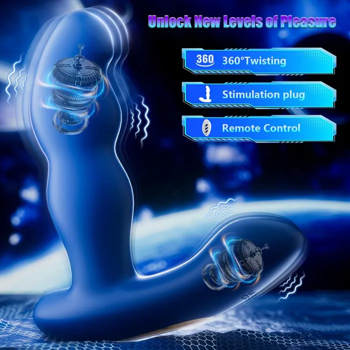 CupidSecrets Male Sex Toys 360 Rotating Prostate Massager CupidSecrets Male Sex Toys 360 Rotating Prostate Massager