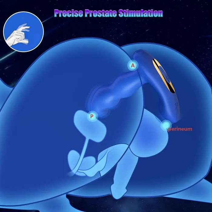 CupidSecrets Male Sex Toys 360 Rotating Prostate Massager CupidSecrets Male Sex Toys 360 Rotating Prostate Massager
