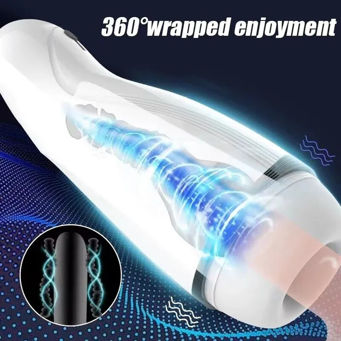 CupidSecrets Male Sex Toys Automatic Male Stroker Automatic Handsfree Male Masturbator Cup Stroker Pocket Pussy Sex Toys for Men CupidSecrets Male Sex Toys Automatic Male Stroker Automatic Handsfree Male Masturbator Cup Stroker Pocket Pussy Sex Toys for Men