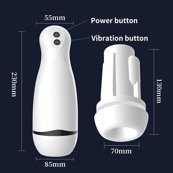 CupidSecrets Male Sex Toys Automatic Male Stroker Automatic Handsfree Male Masturbator Cup Stroker Pocket Pussy Sex Toys for Men