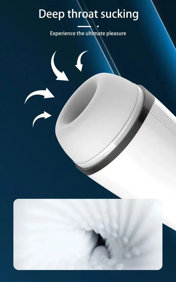 CupidSecrets Male Sex Toys Automatic Male Stroker Automatic Handsfree Male Masturbator Cup Stroker Pocket Pussy Sex Toys for Men