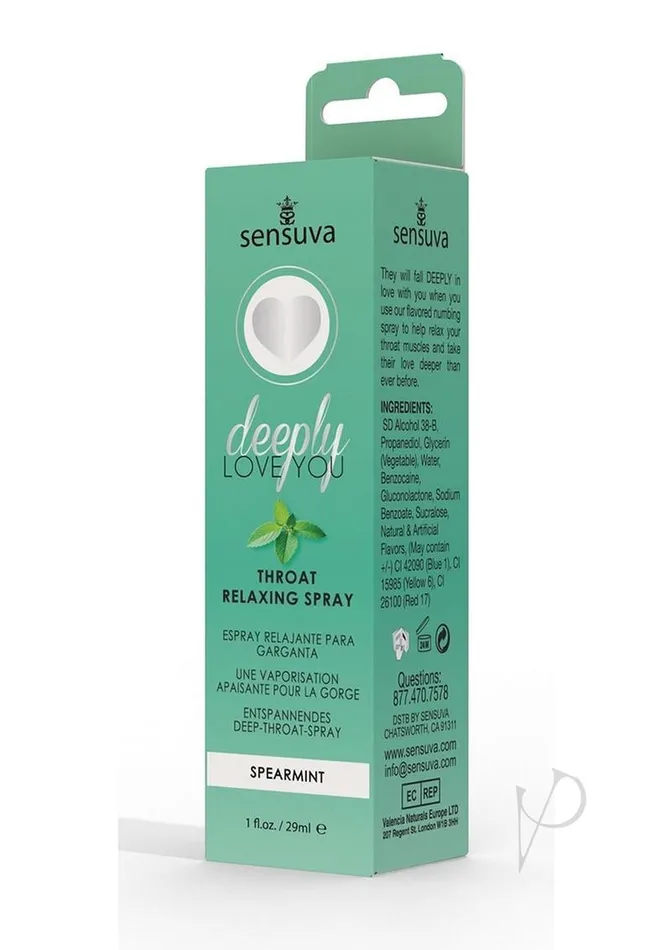 Deeply Love You Vibrators Deeply Love You Throat Spray Spearmint