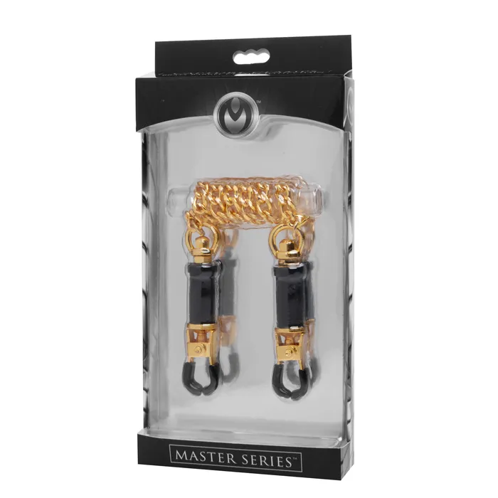Deluxe Adjustable Nipple Clamps XR Brands Female Sex Toys