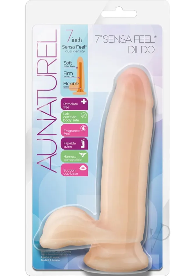 Dildos Au Naturel Sensa Feel Dildo 7 Beige Au Naturel