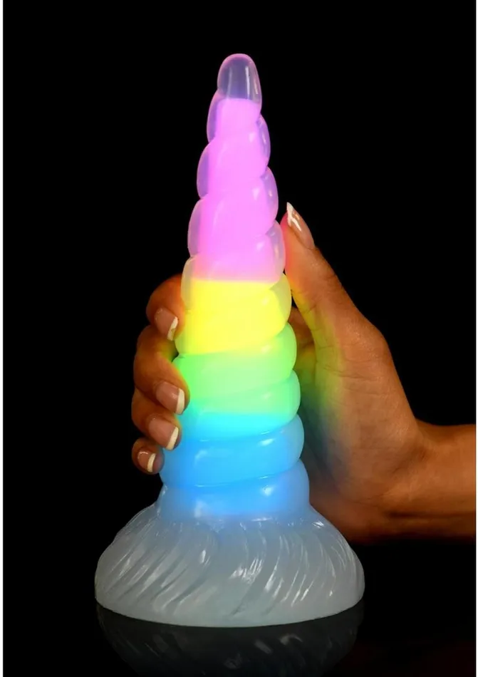 Dildos Creature Cocks Creature Cock Uni Glow Dildo