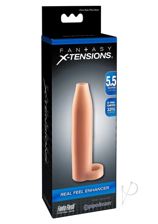 Dildos Fantasy XTensions Fx Real Feel Enhancer Flesh