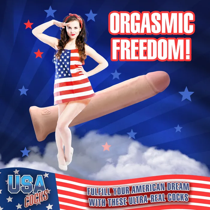 Dildos XR Brands Ultra Real Dual Layer Suction Cup Dildo Without Balls