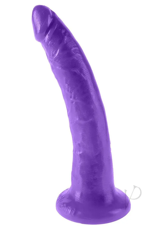 Dillio Slim 7 Purple Dillio Dildos Dillio Slim 7 Purple Dillio Dildos