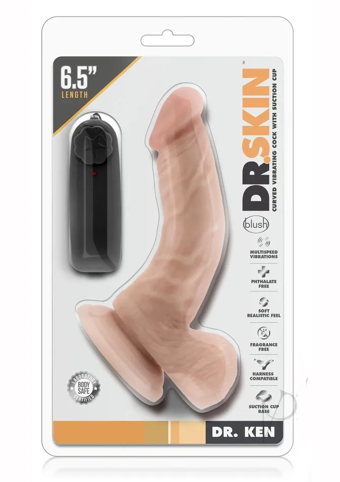 Dr Skin Dr Ken Vibe Cock Wsuction Van Dr Skin Female Sex Toys