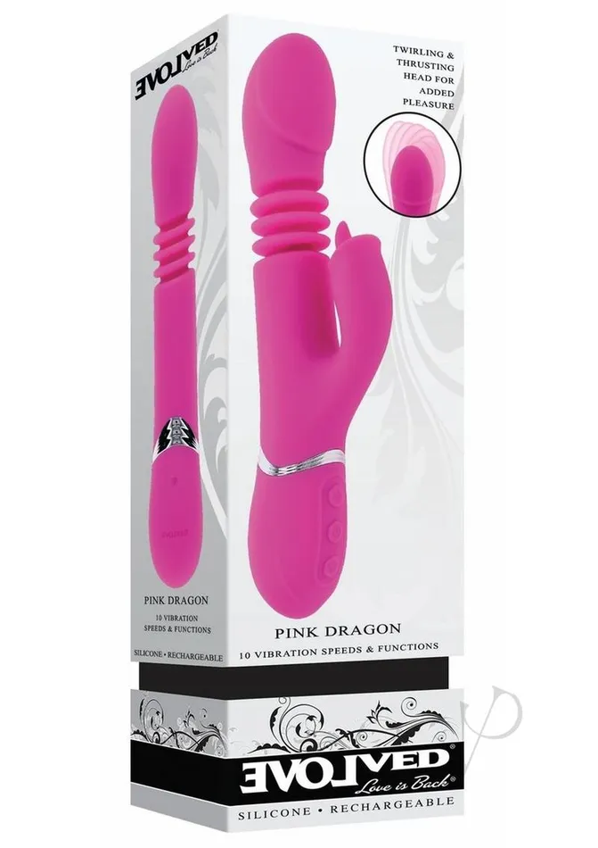 Evolved Vibrators Pink Dragon