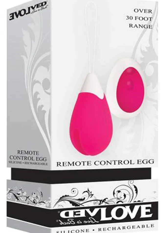 Evolved Vibrators Rechargeable Egg Pink
