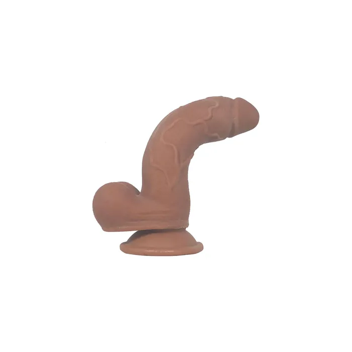 F5 775in Self Lubricating Dildo Brown Castle Megastore Dildos