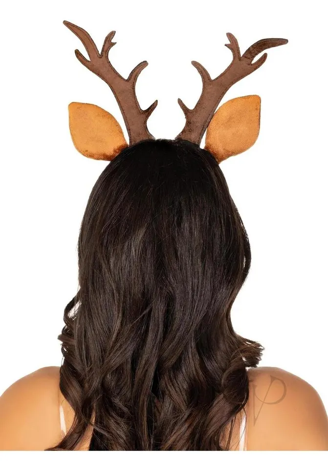 Fawn Ear Antler Headband Os Brown Leg Avenue Vibrators