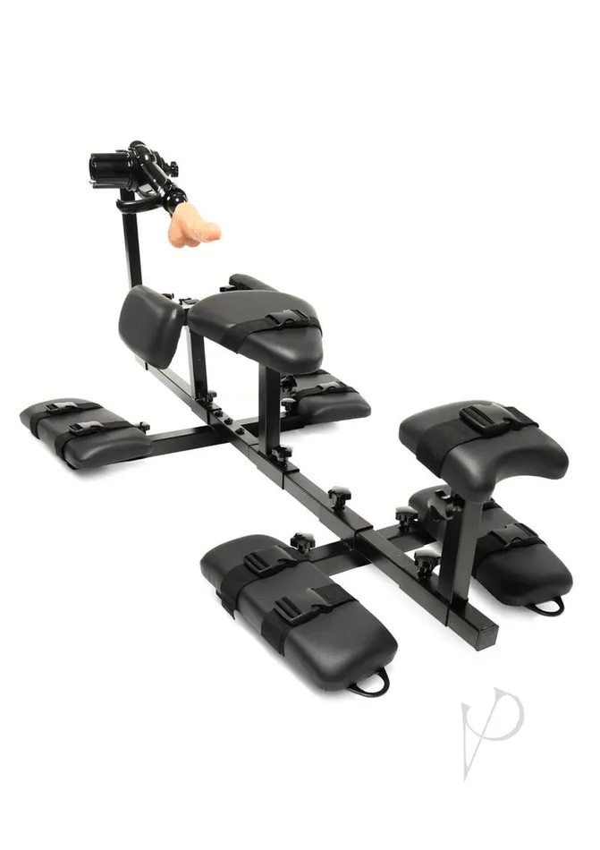 Female Sex Toys Master Series Subversion Deluxe Stockade with Sex Machine